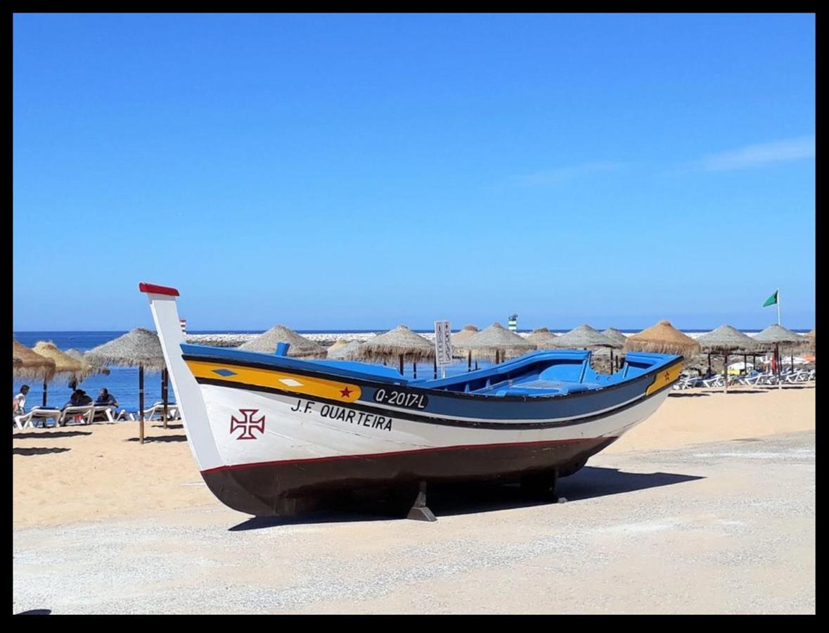 Paz Na Areia Leilighet Quarteira Eksteriør bilde